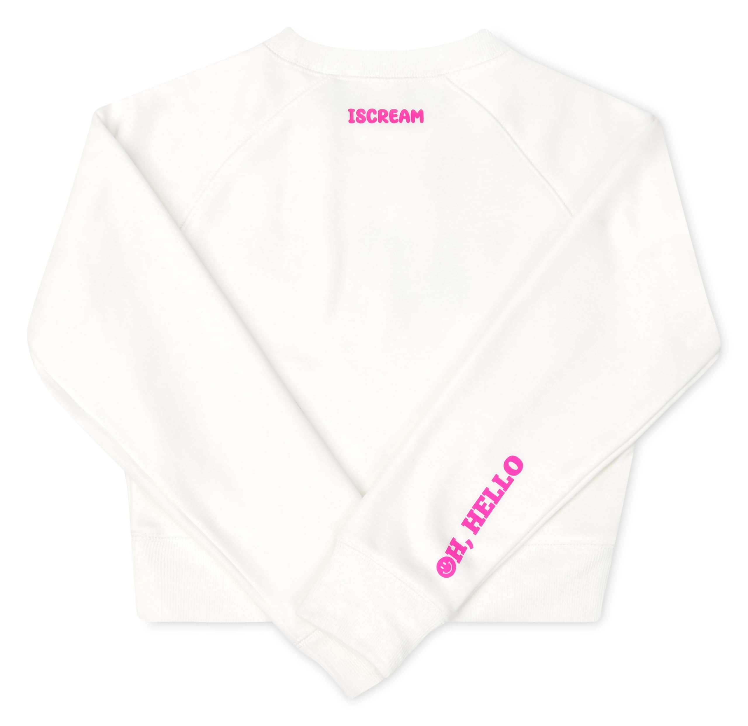 iscream Big Girls Softest Puff Fleece Crewneck Fun Graphic Sweatshirt - Chill Vibes Collection - Image 4